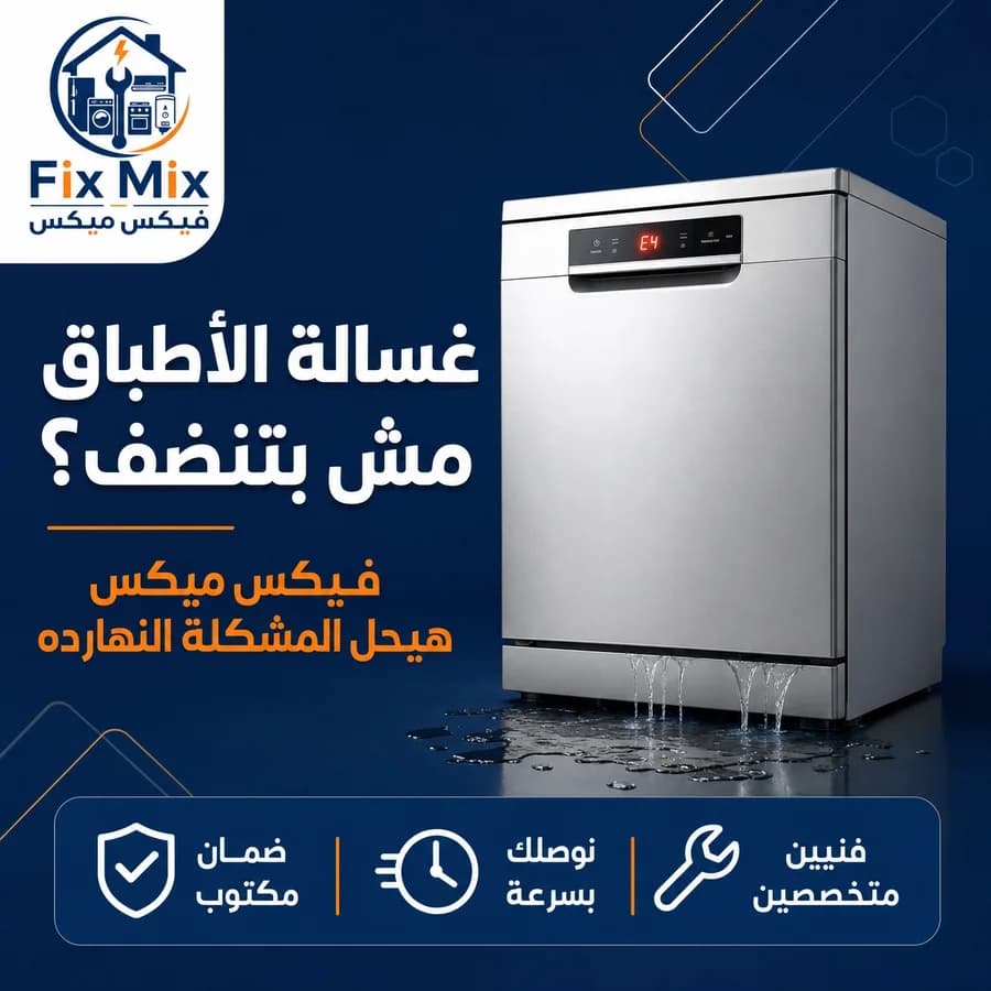 صيانة تسريب غسالات الأطباق